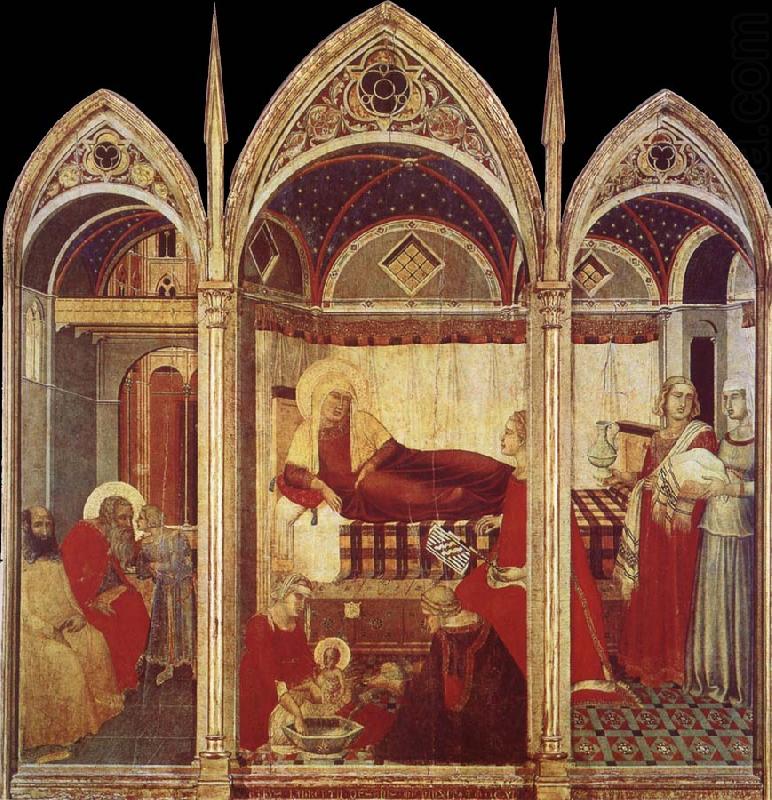 Ambrogio Lorenzetti Birth of the Virgin china oil painting image